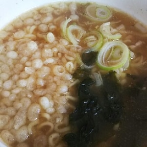 天ぷら醤油ラーメン